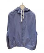 YARDSALEヤードセール）の古着「subscript hooded jacket」｜ブルー