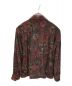 beautiful people (ビューティフルピープル) Wface flower print zip up shirt ワインレッド サイズ:40：14000円