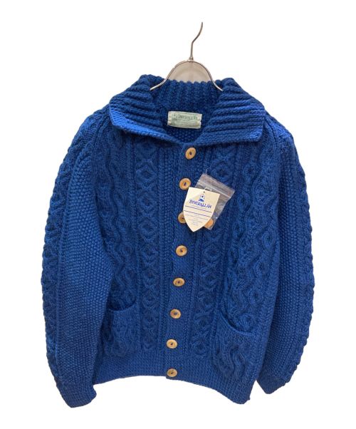 INVERALLAN（インバーアラン）INVERALLAN (インバーアラン) 3A LUMBER CARDIGAN ブルー サイズ:42 未使用品の古着・服飾アイテム