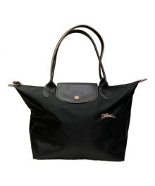 LONGCHAMP（ロンシャン）の古着「ハンドバッグ」｜ブラック