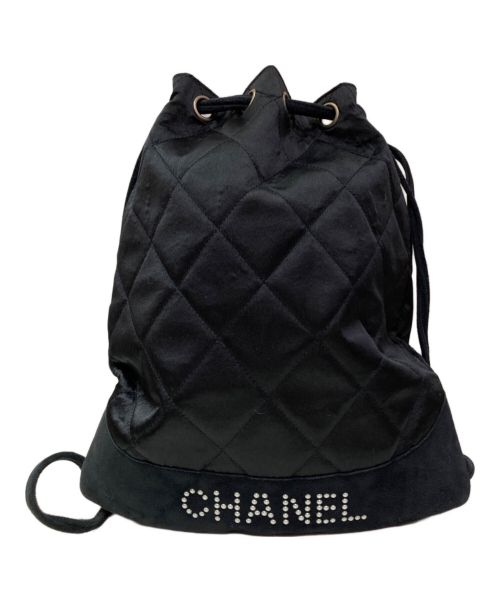 CHANEL（シャネル）CHANEL (シャネル) キルティングバッグ ネイビーの古着・服飾アイテム