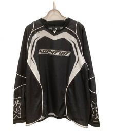 SUPREME×FOX RACING JERSEY（シュプリーム）の古着「メッシュカットソー」｜ブラック