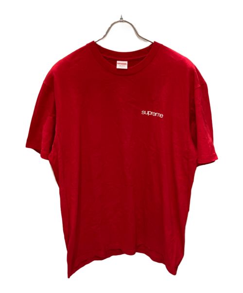 SUPREME（シュプリーム）SUPREME (シュプリーム) ロゴTシャツ レッド サイズ:Lの古着・服飾アイテム