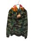 A BATHING APE (アベイシングエイプ) Tiger Camo Shark Full Zip hoodie グリーン サイズ:L：16000円