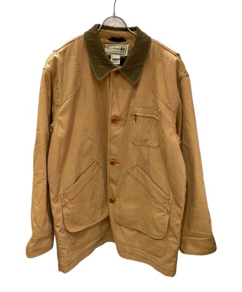 L.L.Bean（エルエルビーン）L.L.Bean (エルエルビーン) ダック地ジャケット ベージュ サイズ:Lの古着・服飾アイテム