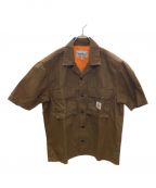 Carhartt WIPカーハート）の古着「シャツ」｜ブラウン