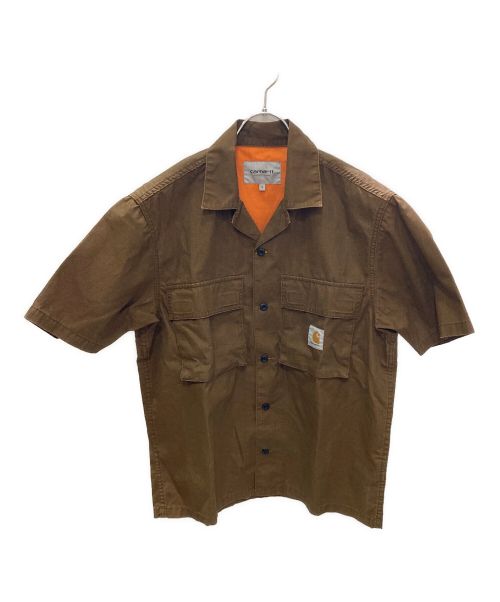 Carhartt WIP（カーハート）Carhartt WIP (カーハート) シャツ ブラウン サイズ:Sの古着・服飾アイテム