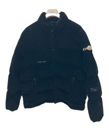 MONCLER×FRAGMENT DESIGN（モンクレール×フラグメントデザイン）の古着「コーデュロイダウンジャケット」｜ブラック