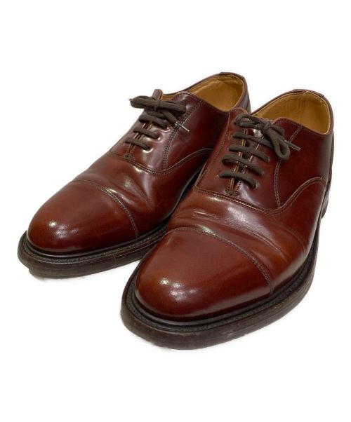 LOAKE（ローク）LOAKE (ローク) ストレートチップシューズ ブラウン サイズ:6 1/2の古着・服飾アイテム