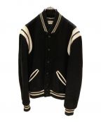 Saint Laurent Parisサンローランパリ）の古着「Teddy bomber jacket」｜ブラック