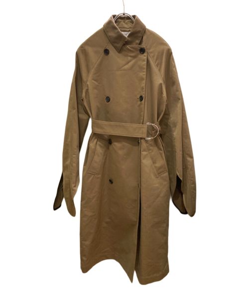 VICTORIA BECKHAM（ヴィクトリアベッカム）VICTORIA BECKHAM (ヴィクトリアベッカム) DOUBLE FACED TRENCH ブラウン サイズ:Sの古着・服飾アイテム