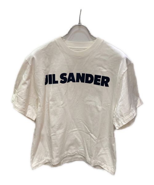 JIL SANDER（ジルサンダー）JIL SANDER (ジルサンダー) プリントTシャツ ホワイト サイズ:Sの古着・服飾アイテム