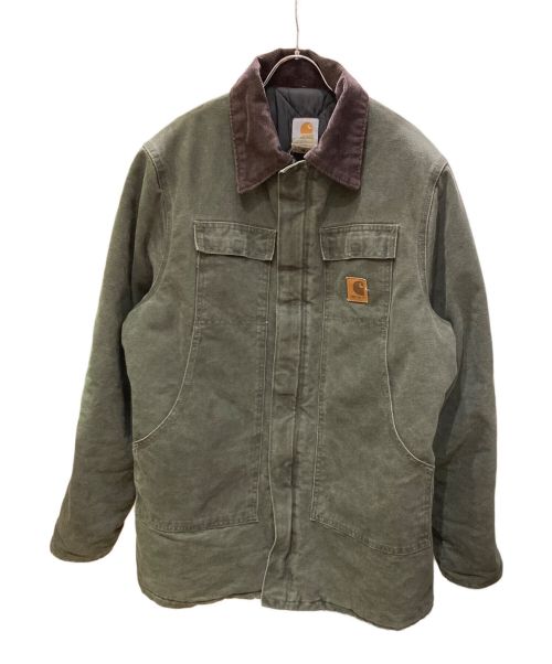 CarHartt（カーハート）CarHartt (カーハート) Sandstone raditional coat モスグリーン サイズ:Lの古着・服飾アイテム