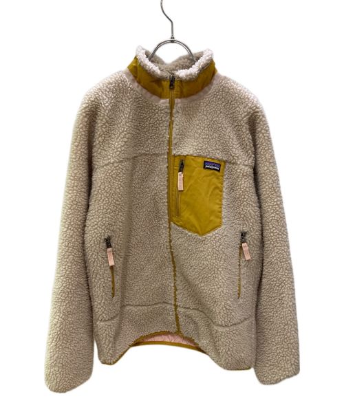 Patagonia（パタゴニア）Patagonia (パタゴニア) ボアジャケット アイボリー サイズ:XXL(kids)の古着・服飾アイテム