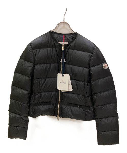 MONCLER（モンクレール）MONCLER (モンクレール) ショートダウンジャケット ブラック サイズ:3の古着・服飾アイテム