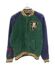 POLO RALPH LAUREN（ポロ・ラルフローレン）の古着「ボアスタジャン」｜グリーン