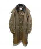 Barbour×TANAKA×CITYSHOPバブアー×タナカ×シティショップ）の古着「DETACHABLE：コート」｜カーキ