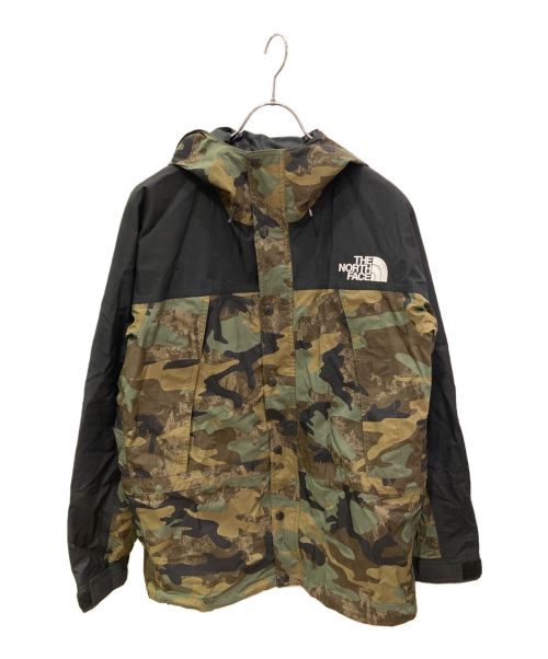 THE NORTH FACE（ザ ノース フェイス）THE NORTH FACE (ザ ノース フェイス) NOVELTY MOUNTAIN LIGHT JACKET グリーン サイズ:Lの古着・服飾アイテム