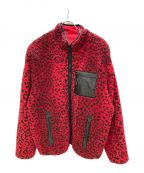 SUPREMEシュプリーム）の古着「LEOPARD FREECE REVERSIBLE JACKET」｜レッド