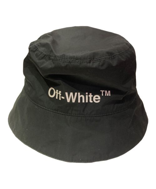 OFFWHITE（オフホワイト）OFFWHITE (オフホワイト) バケットハット ブラックの古着・服飾アイテム