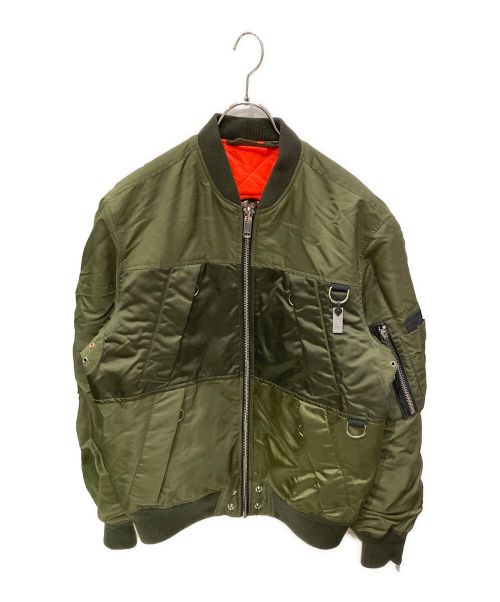 DIESEL（ディーゼル）DIESEL (ディーゼル) J-MARTEN JACKET REVERSIBLE グリーン サイズ:Lの古着・服飾アイテム