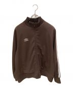 UMBRO×BELPER×M TO Rアンブロ×ベルパー×ムウトアール）の古着「JERSEY TRACK JACKET」｜ブラウン