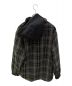 SUPREME (シュプリーム) Tartan Flannel Hooded Shirt ブラック サイズ:L：13000円