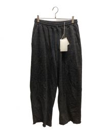 ANCELLM（アンセルム）の古着「damege sweat pants EX」｜ブラック