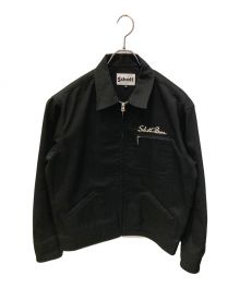 Schott（ショット）の古着「ジップアップジャケット」｜ブラック