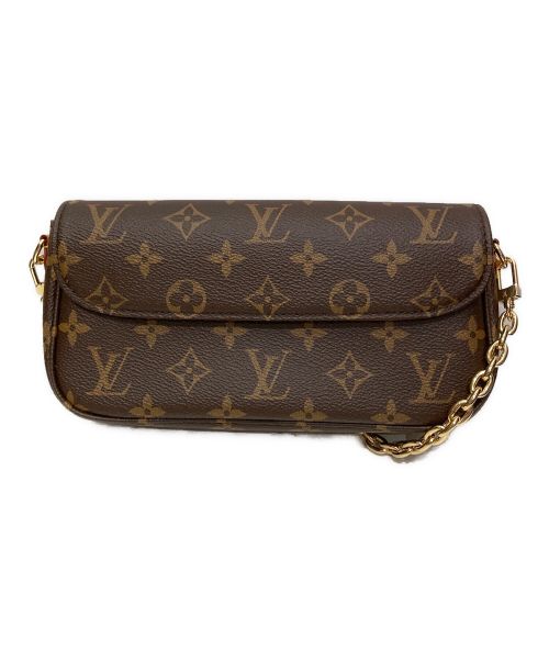 LOUIS VUITTON（ルイ ヴィトン）LOUIS VUITTON (ルイ ヴィトン) ウォレット オン チェーン・アイビー ブラウンの古着・服飾アイテム