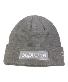 SUPREME×New Era（シュプリーム×ニューエラ）の古着「Box Logo Beanie」｜グレー