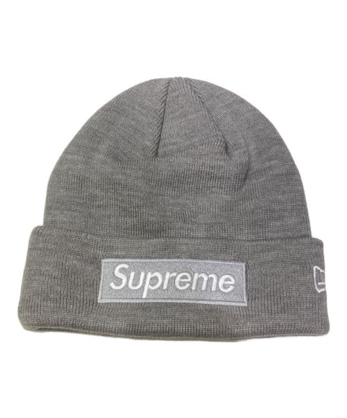 SUPREME（シュプリーム）SUPREME (シュプリーム) New Era (ニューエラ) Box Logo Beanie グレーの古着・服飾アイテム