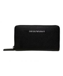 EMPORIO ARMANI（エンポリオアルマーニ）の古着「長財布」｜ブラック