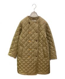 Traditional Weatherwear（トラディショナルウェザーウェア）の古着「ボーイフレンドキルティングコート」｜ベージュ