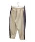 Needles (ニードルズ) DC SHOES (ディーシーシューズ) TRACK PANT-POLY RIPSTOP アイボリー×パープル サイズ:XS：12000円