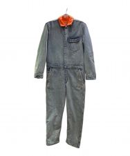 SUPREME (シュプリーム) LEVI'S (リーバイス) Supreme / Levi's Denim Coveralls スカイブルー×オレンジ サイズ:S