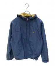 NIKE (ナイキ) 90's フーデッドジャケット ブルー サイズ:S