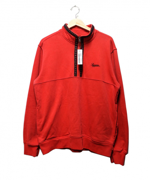 supreme overdyed half zip