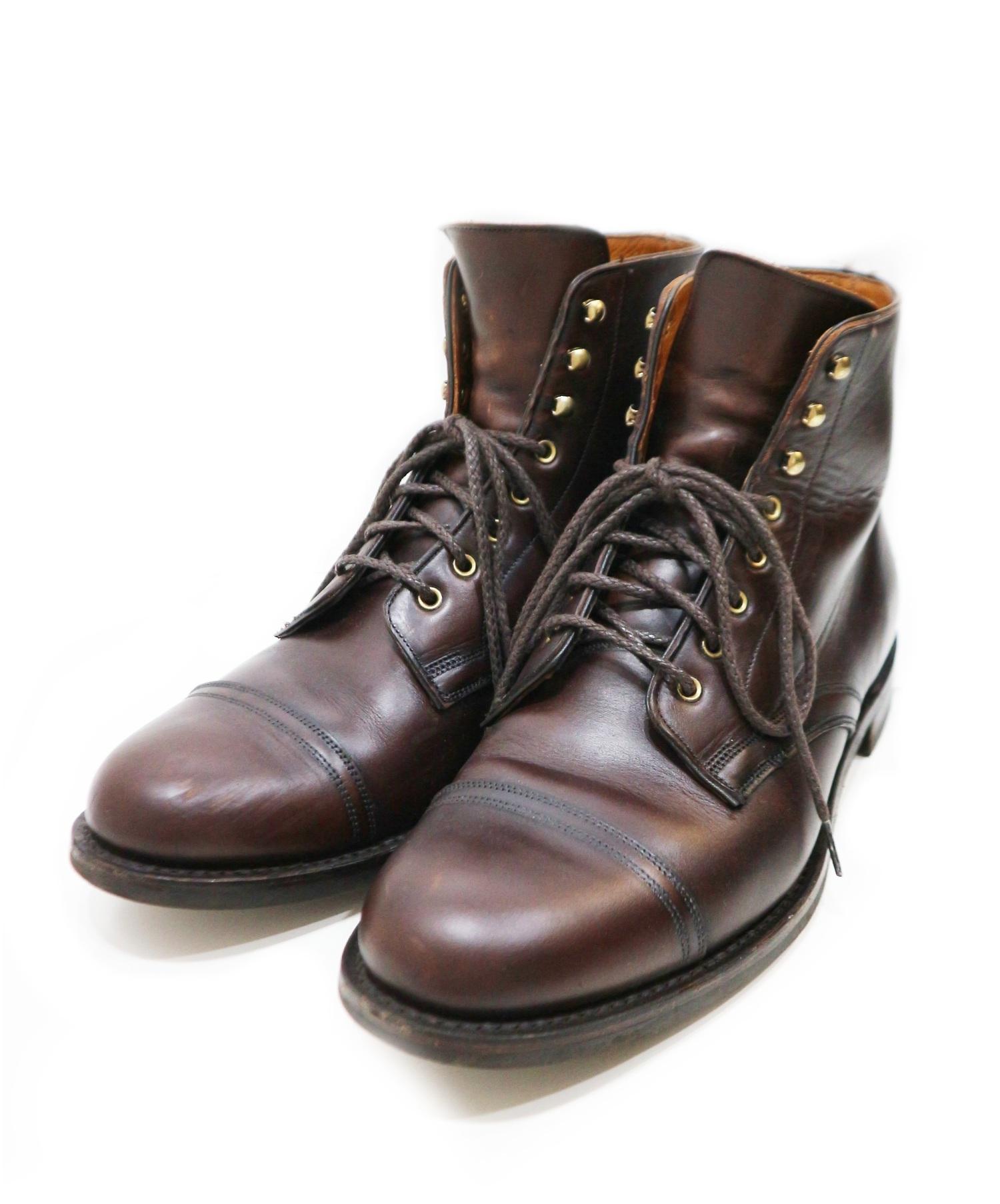 rrl livingstone leather boot