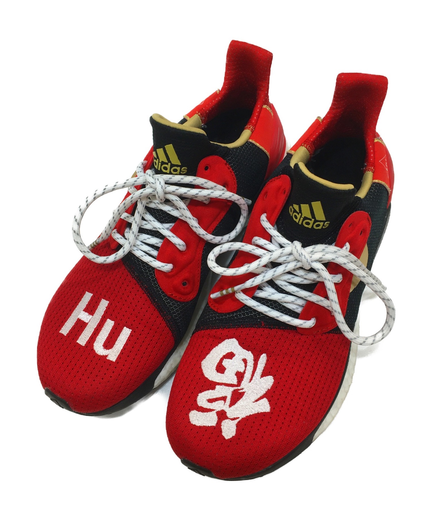 中古 古着通販 Adidas By Pharrell Williams アディダスバイファレル ウィリアムス コラボローカットスニーカー レッド ブラック サイズ 26cm Ee8701 Solar Hu Glide M Cny ブランド 古着通販 トレファク公式 Trefac Fashion