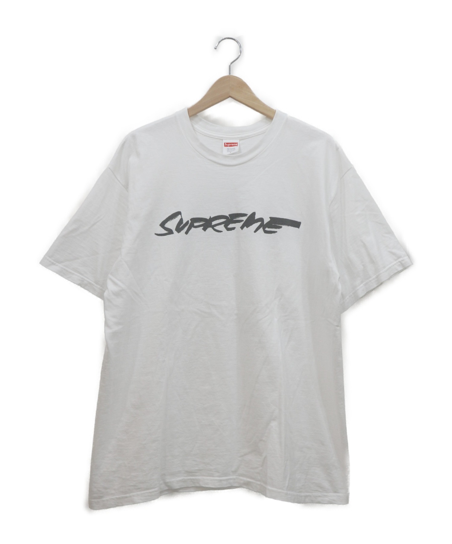 中古 古着通販 Supreme シュプリーム ロゴプリントtシャツ ホワイト ブラック サイズ L ss Future Logo Tee ブランド 古着通販 トレファク公式 Trefac Fashion