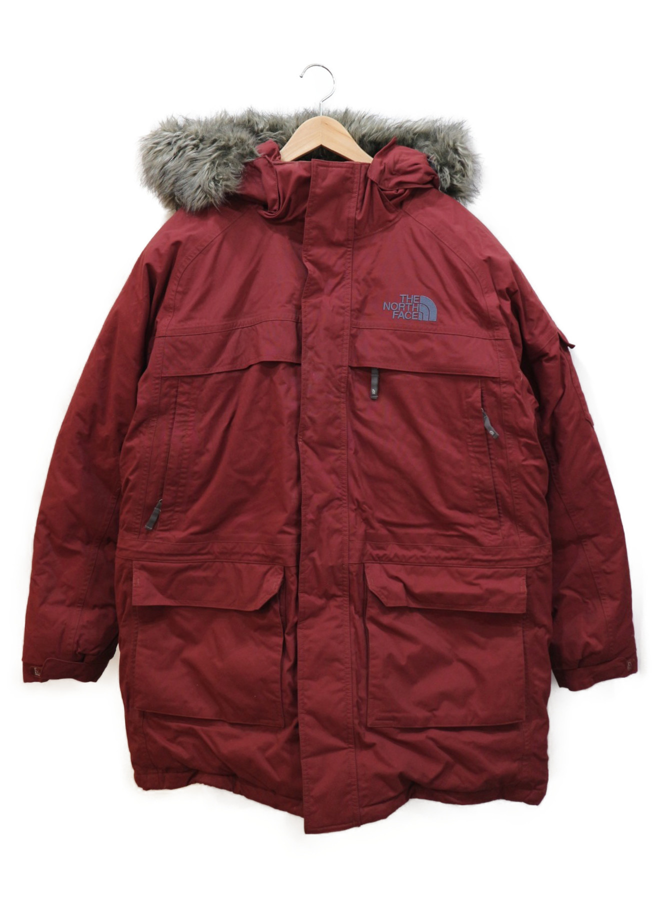 中古 古着通販 The North Face ザノースフェイス Mcmurdo Parka ボルドー サイズ Xl Nd ブランド 古着通販 トレファク公式 Trefac Fashion