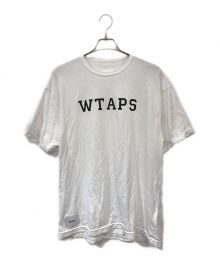 WTAPS（ダブルタップス）の古着「ロゴプリントTシャツ」｜ホワイト