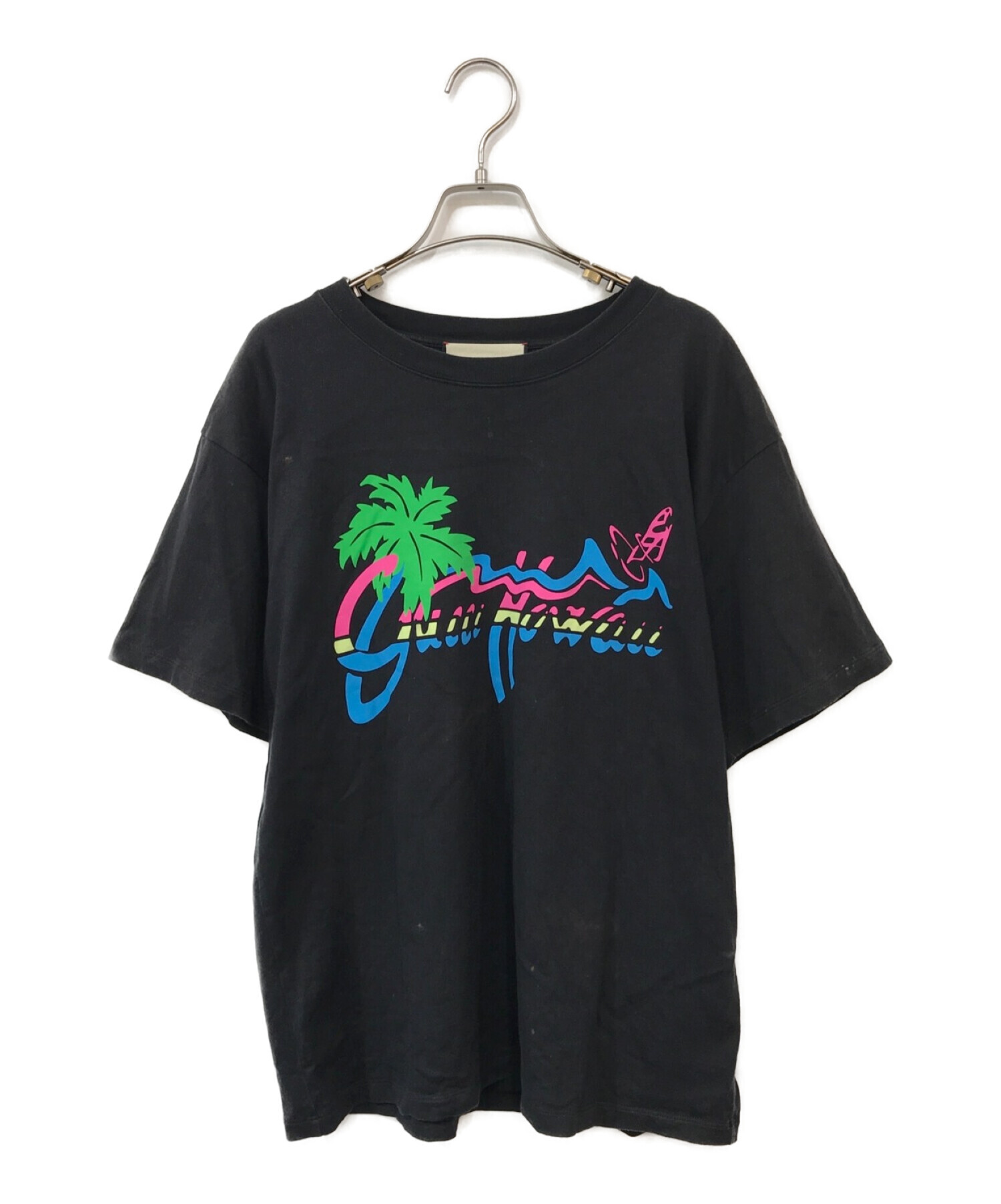 最安値に挑戦！ Gucci プリントTシャツ Tシャツ/カットソー(半袖/袖