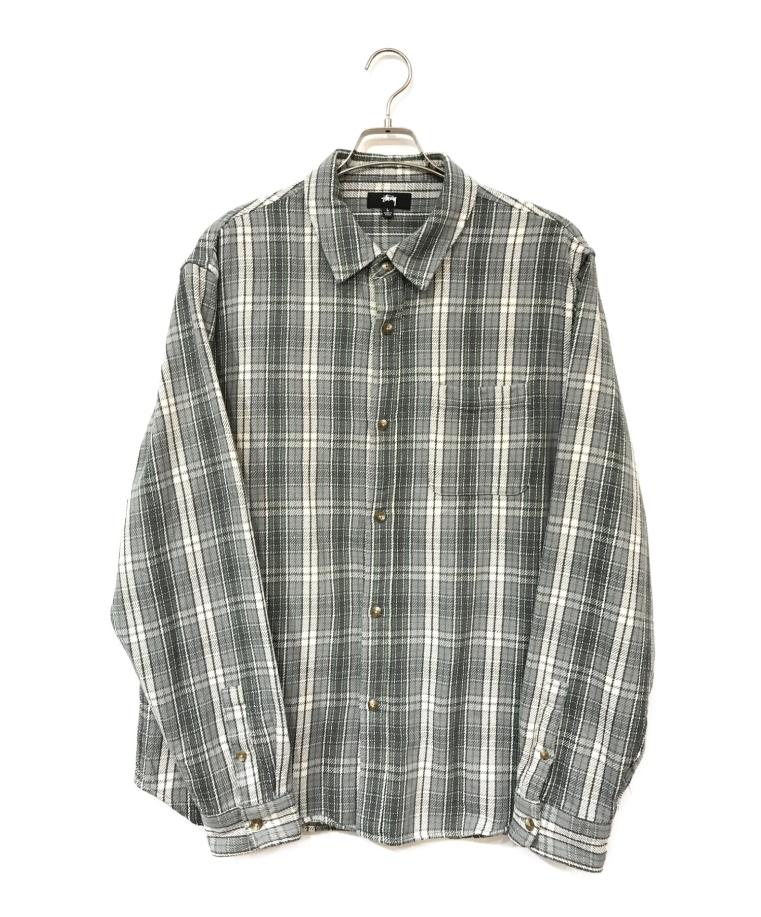 最新の激安 Old stussy ネルシャツ ecousarecycling.com