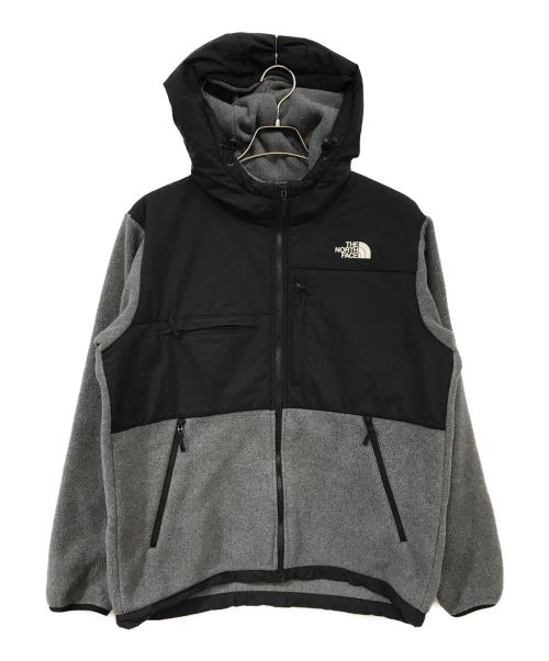 THE NORTH FACE（ザ ノース フェイス）THE NORTH FACE (ザ ノース フェイス) Denali Hoodie グレー×ブラック サイズ:Ｌの古着・服飾アイテム