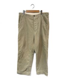 MHL（エムエイチエル）の古着「HEAVY CORDUROY PANT」｜アイボリー