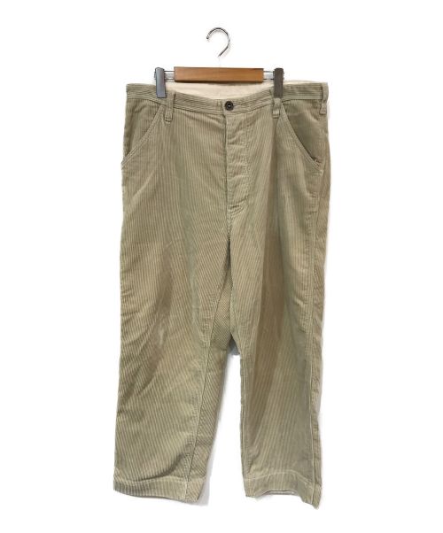 MHL（エムエイチエル）MHL (エムエイチエル) HEAVY CORDUROY PANT アイボリー サイズ:XLの古着・服飾アイテム