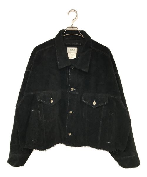 doublet（ダブレット）doublet (ダブレット) CUT OFF FUZZY JACKET ブラック サイズ:Ｍの古着・服飾アイテム