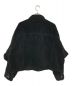 doublet (ダブレット) CUT OFF FUZZY JACKET ブラック サイズ:Ｍ：32800円